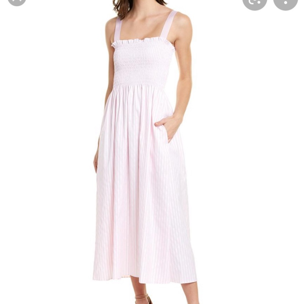 Petersyn striped midi dress